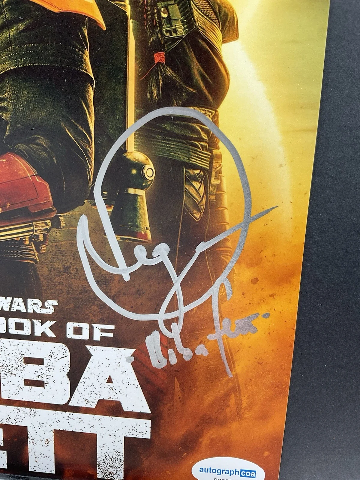 Daniel Logan — Daniel Logan signed 8x10 Boba Fett signed 8x10 ACOA Star Wars signed 8x10 auto, изображение 2