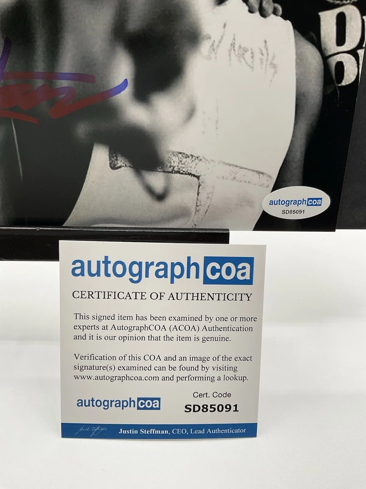William Lipton — William Lipton signed 8x10 Runarounds signed 8x10 ACOA music autographed photo, изображение 3