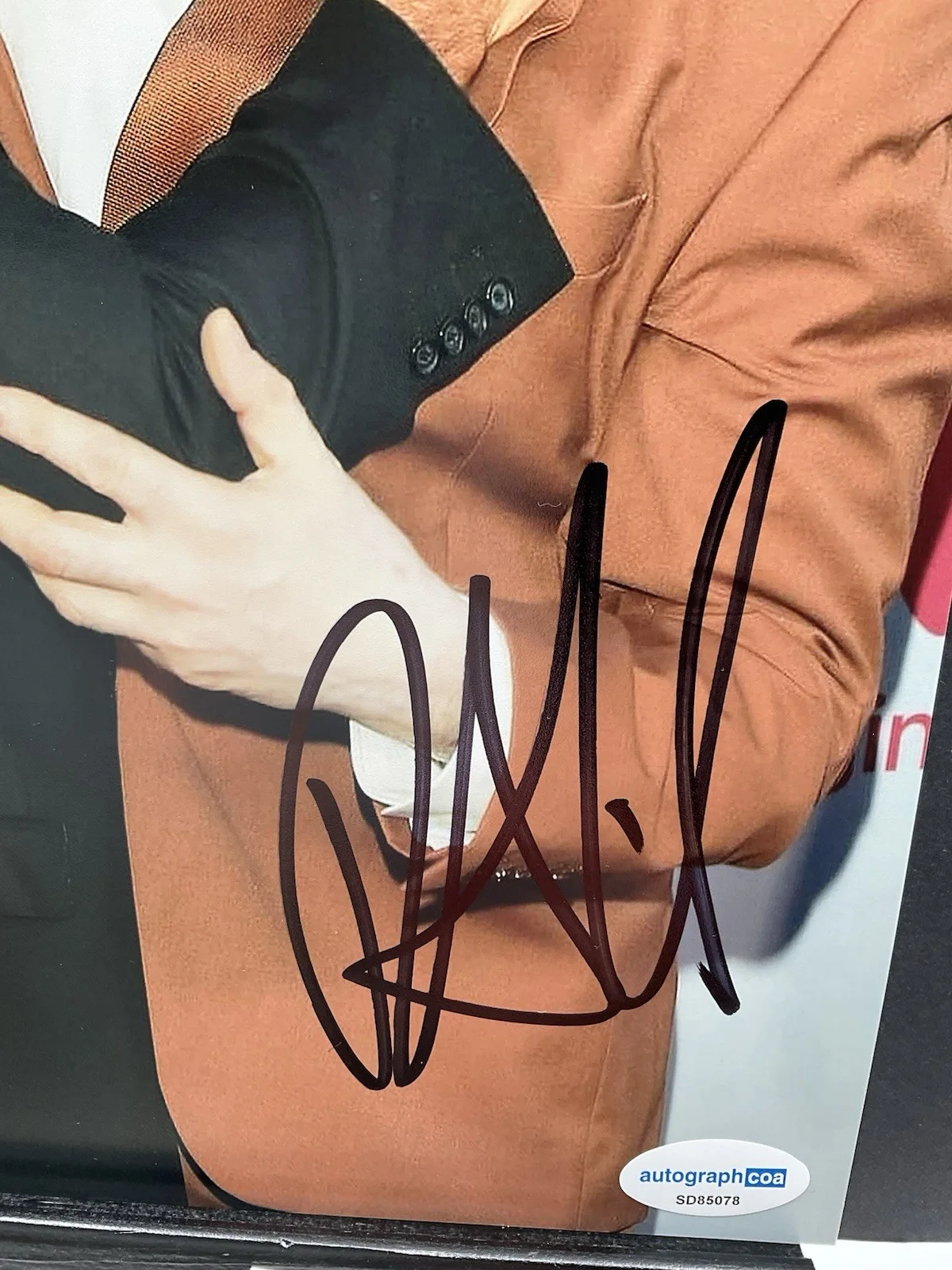 Richard Kind — Richard Kind Signed 8x10 George Clooney 8x10 ACOA Best Friends signed photo auto, изображение 2