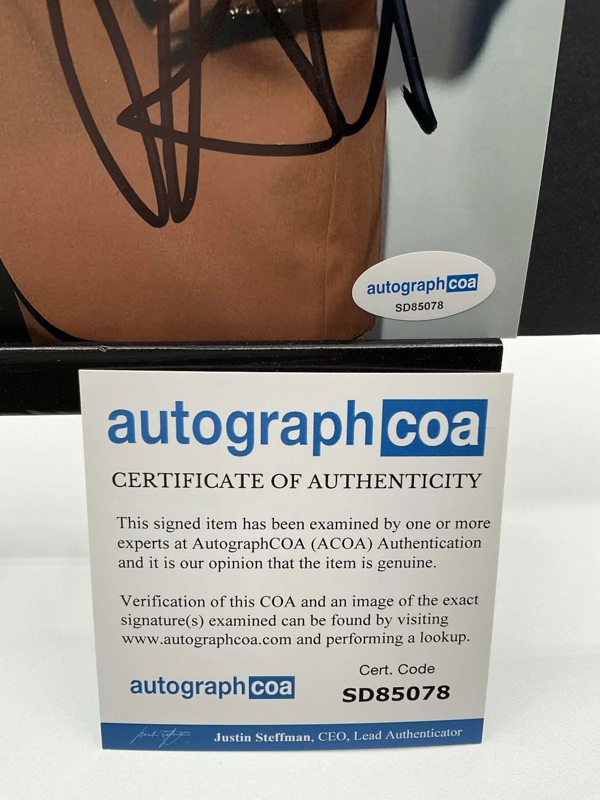 Richard Kind — Richard Kind Signed 8x10 George Clooney 8x10 ACOA Best Friends signed photo auto, изображение 3