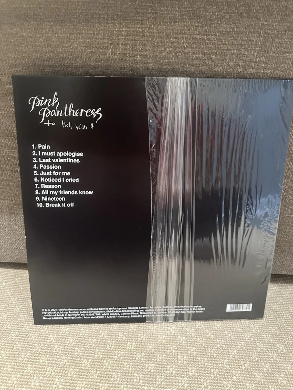 Pink Panthress To Hell With It Signed Vinyl, image 2