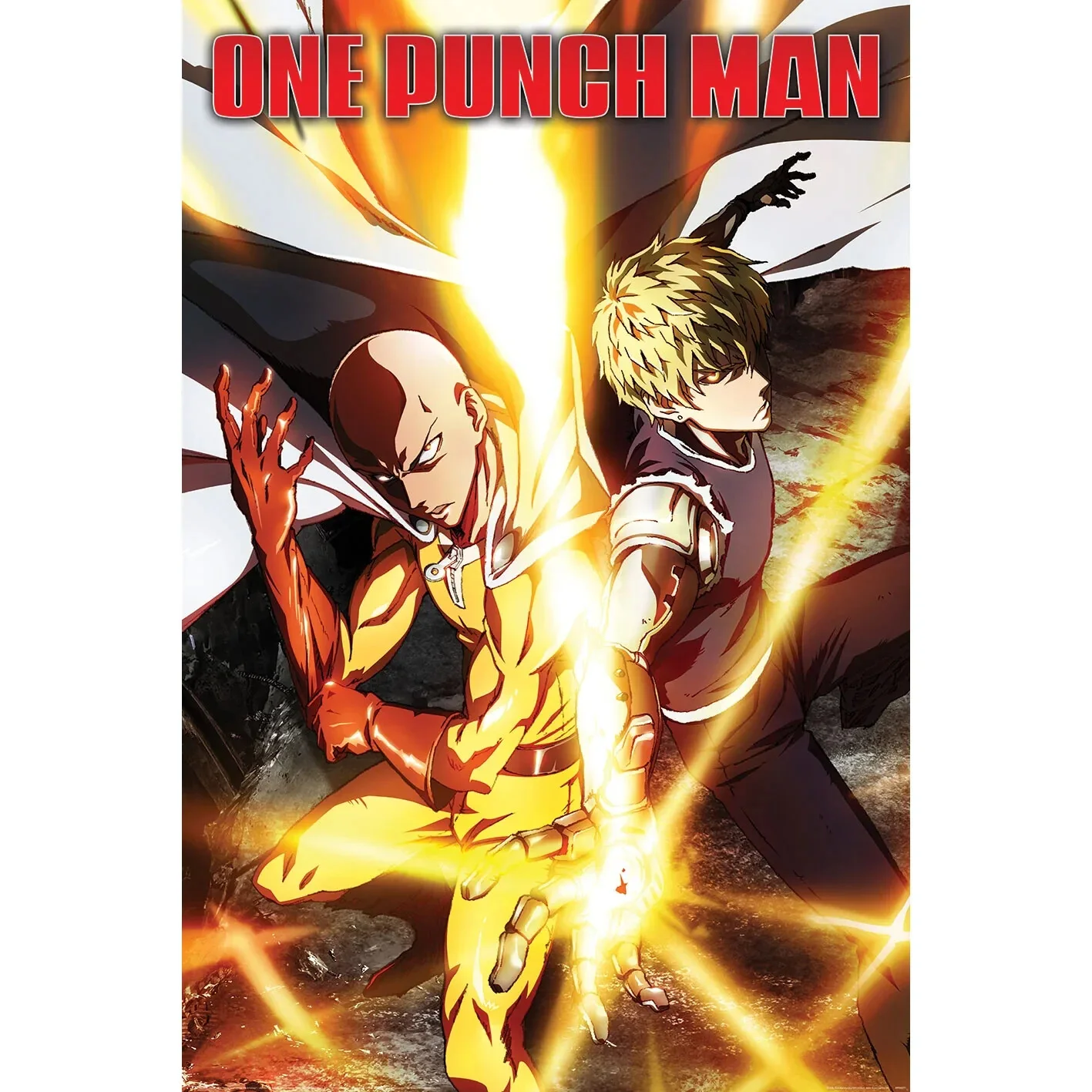 One Punch Man Posters Large Size 61x91.5 cm | 24x36 inch New Manga Anime kids, изображение 2
