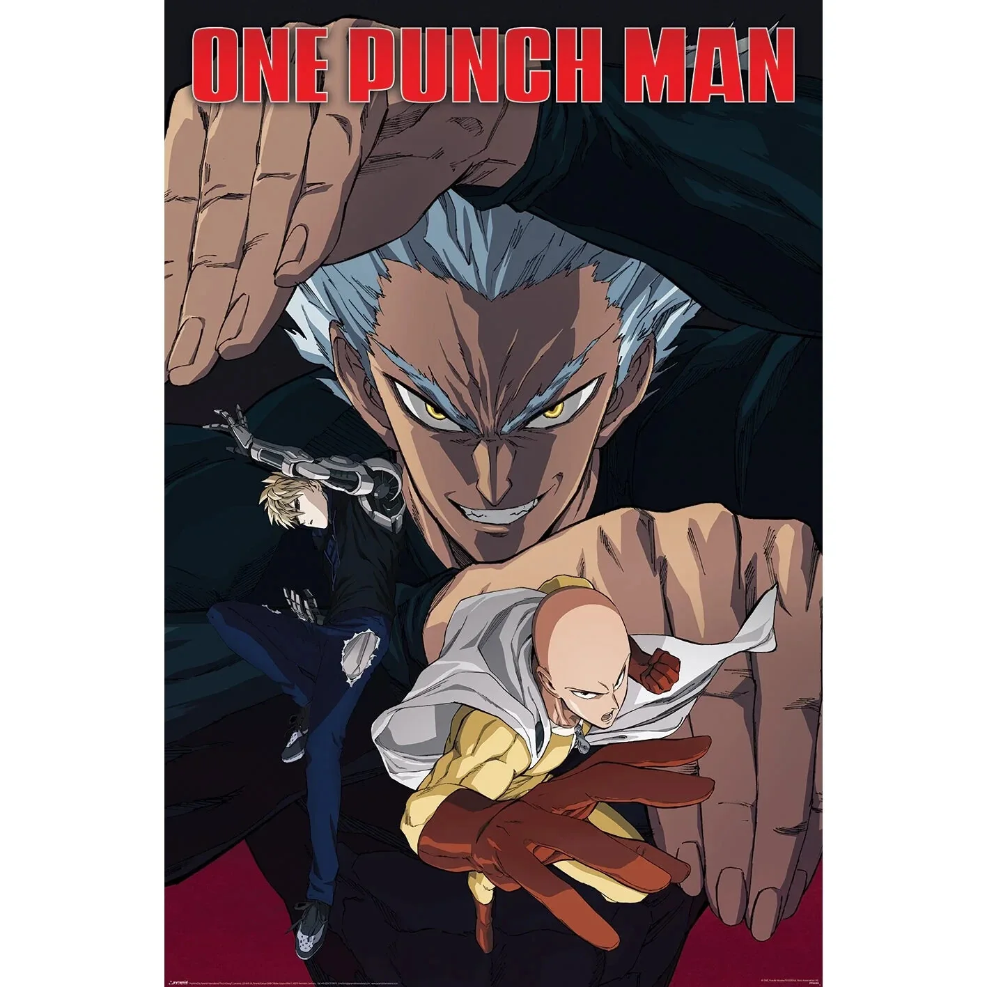 One Punch Man Posters Large Size 61x91.5 cm | 24x36 inch New Manga Anime kids, изображение 3