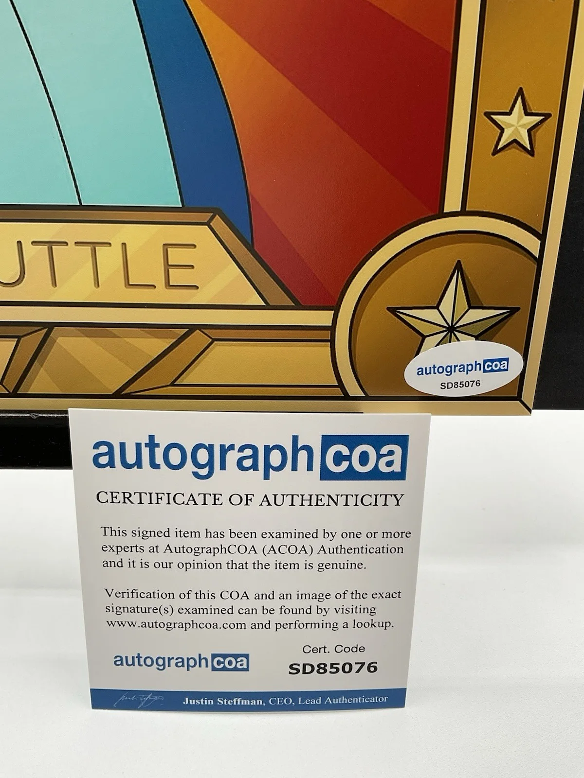 Richard Kind — Richard Kind Signed 8x10 American Dad signed 8x10 ACOA Albert Tuttle photo auto, изображение 3