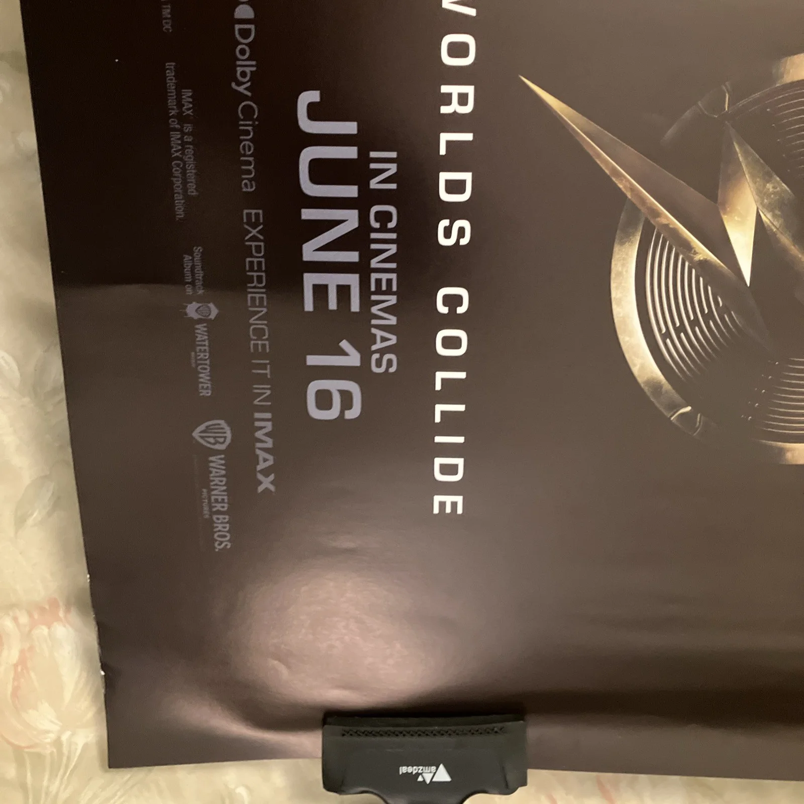 Flash - Worlds Collide Quad Cinema Poster 30” X 40” Double - Sided, image 4