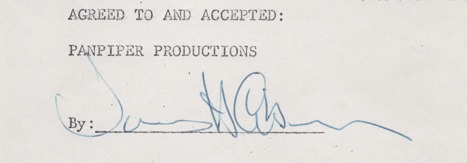 James Coburn — JAMES COBURN - DOCUMENT SIGNED 07/29/1967, image 3