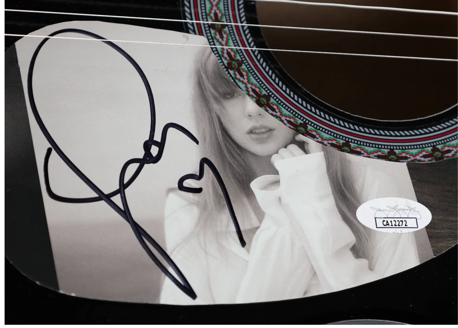 Taylor Swift Signed Acoustic Guitar - JSA, image 3