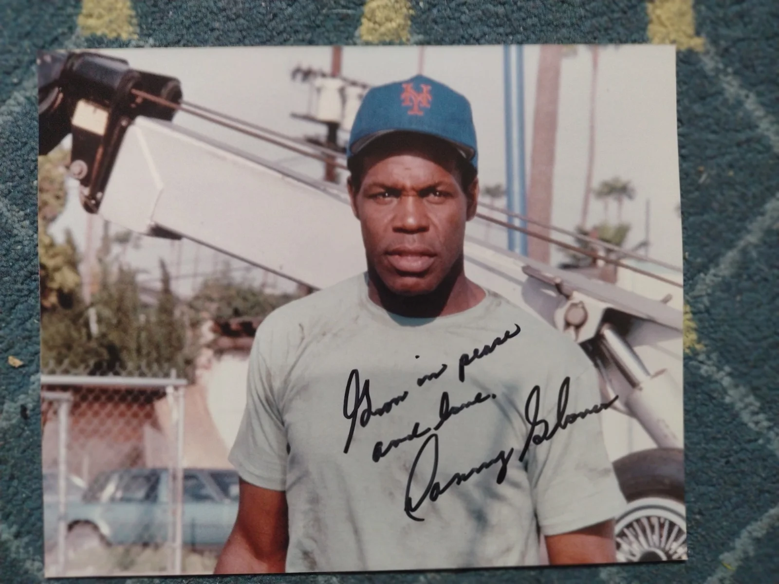 2 Autographed 8x10 Photos Danny Glover & Robert Guillaume TV/Movies Signed Lot, изображение 2