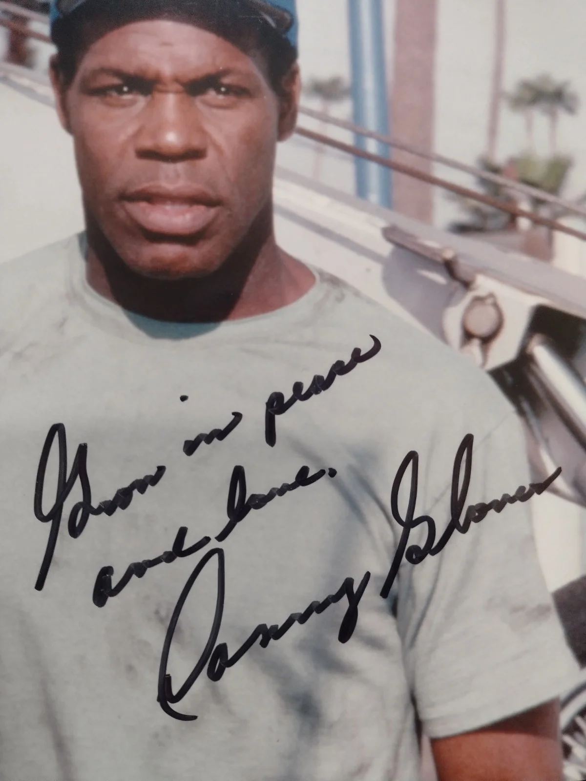 2 Autographed 8x10 Photos Danny Glover & Robert Guillaume TV/Movies Signed Lot, изображение 3