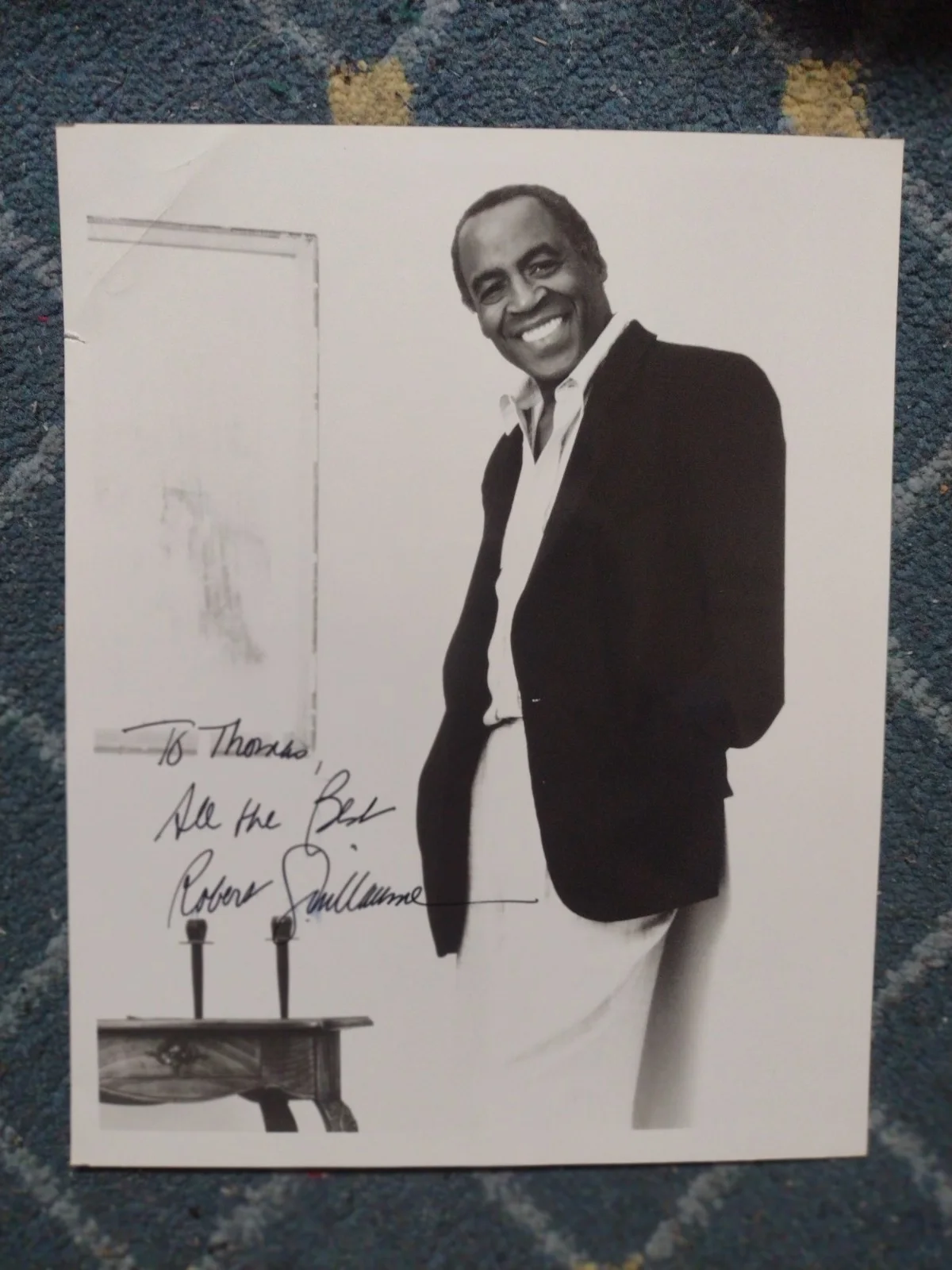 2 Autographed 8x10 Photos Danny Glover & Robert Guillaume TV/Movies Signed Lot, изображение 4