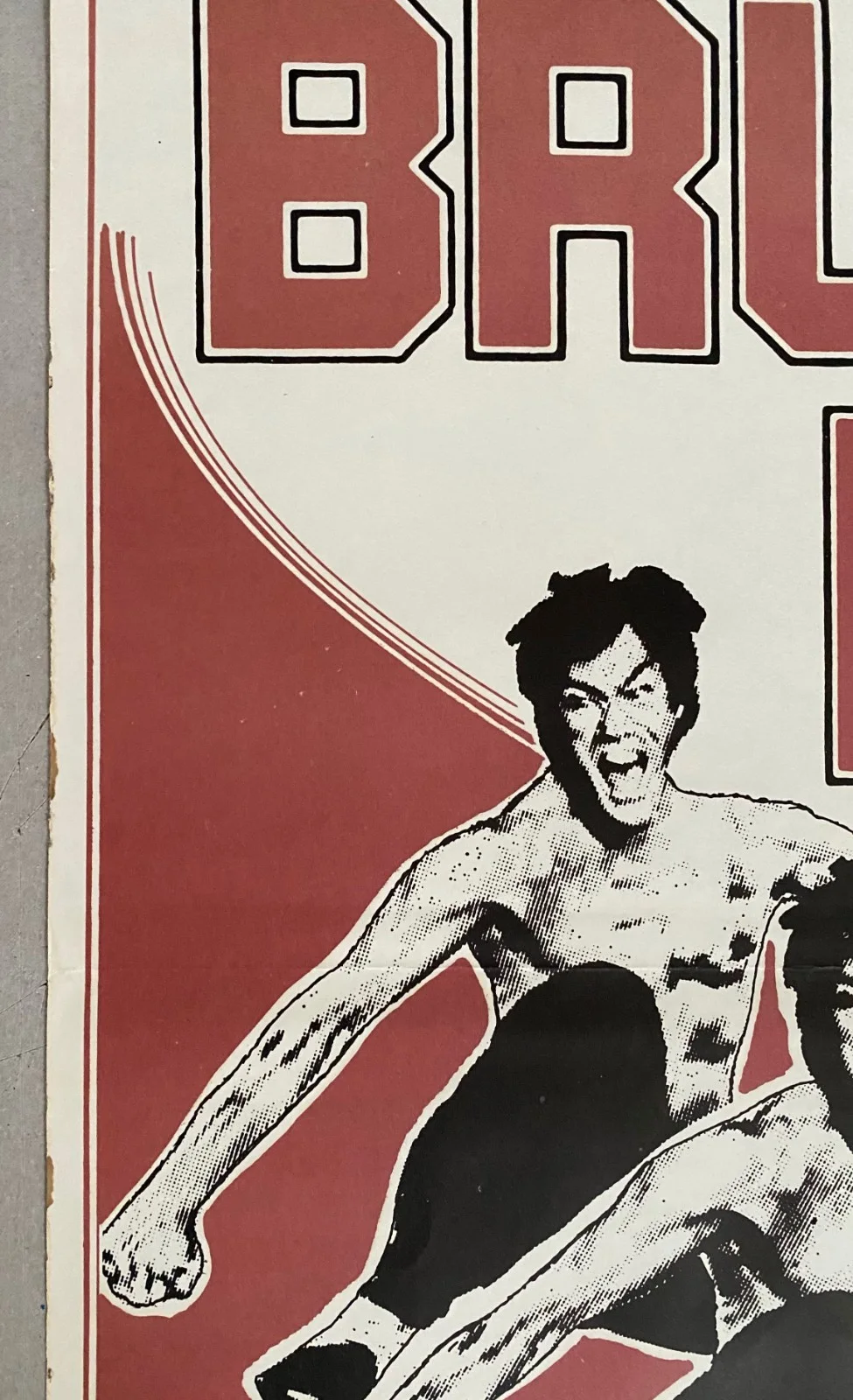 FIST OF FURY original Australian daybill poster - BRUCE LEE, изображение 2