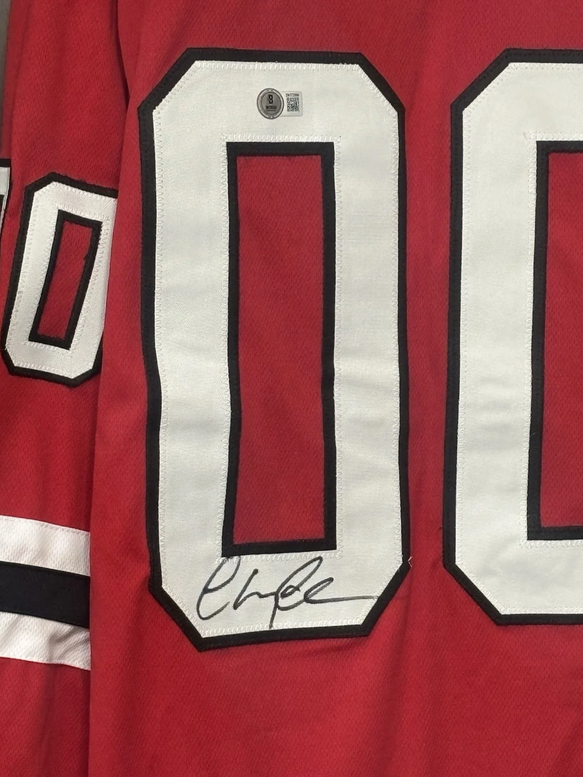 Chevy Chase Signed Custom Clark Griswold Hockey Jersey Beckett COA, изображение 2
