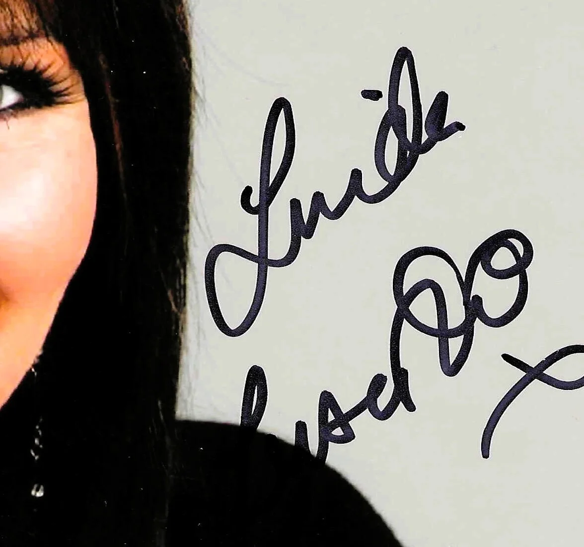 Linda Lusardi — LINDA LUSARDI "in person" autographed with UACC COA, image 2