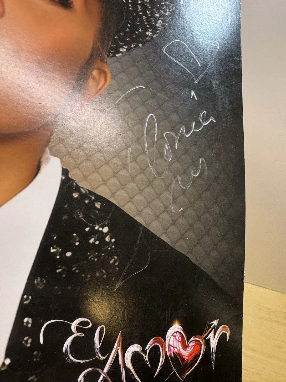 Gloria Trevi Autographed Vinyl LP Mexican Singer Signed Very Rare El Amor 2015, изображение 3