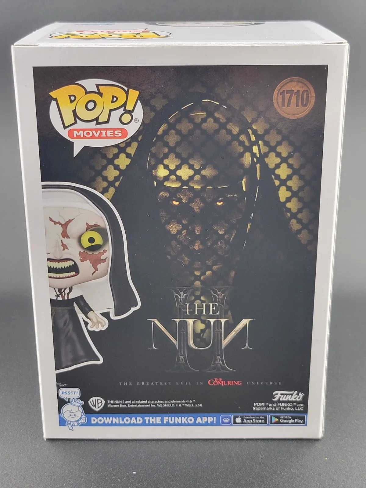 Bonnie Aarons — Bonnie Aarons Signed The Nun Funko #1710 With OC Celebrity Marketing COA, изображение 5