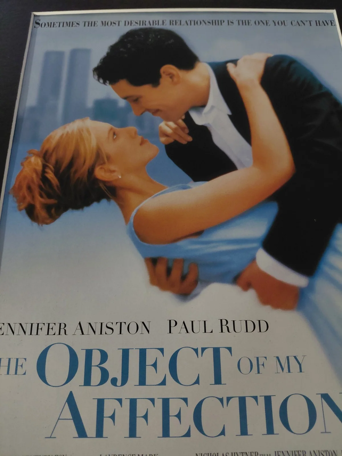 The Object Of My Affection Movie Poster Original Movie Advert Mounted 14x11", изображение 2
