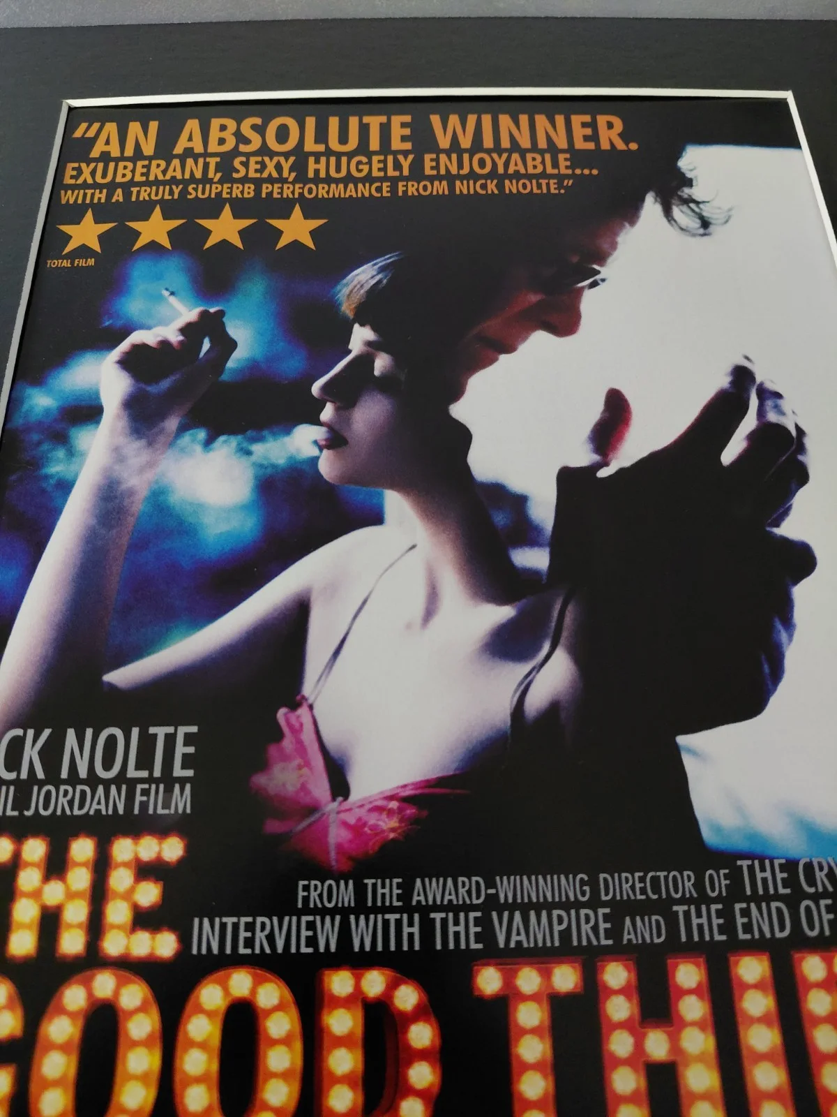 The Good Thief Movie Poster Original Movie Advert Mounted 14x11", изображение 2