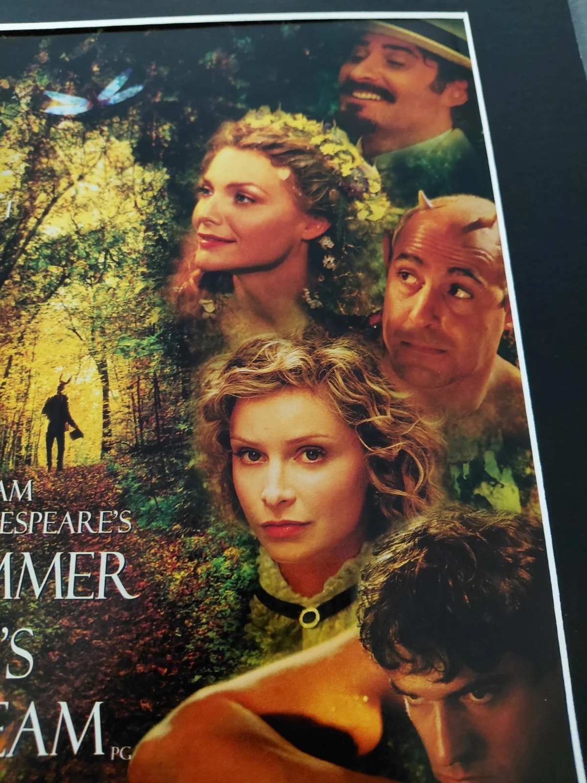 A Midsummer Nights Dream Poster Original Movie Advert Mounted 14x11", изображение 3