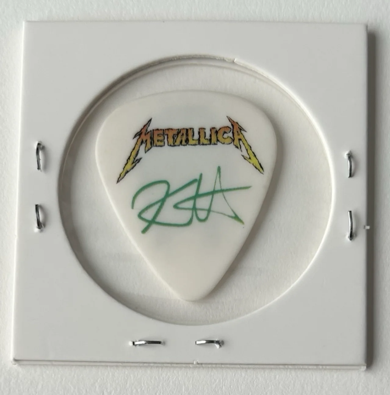 Metallica - Kirk Hammett Signature Tour Guitar Pick - Death Magnetic - Zombie, изображение 2