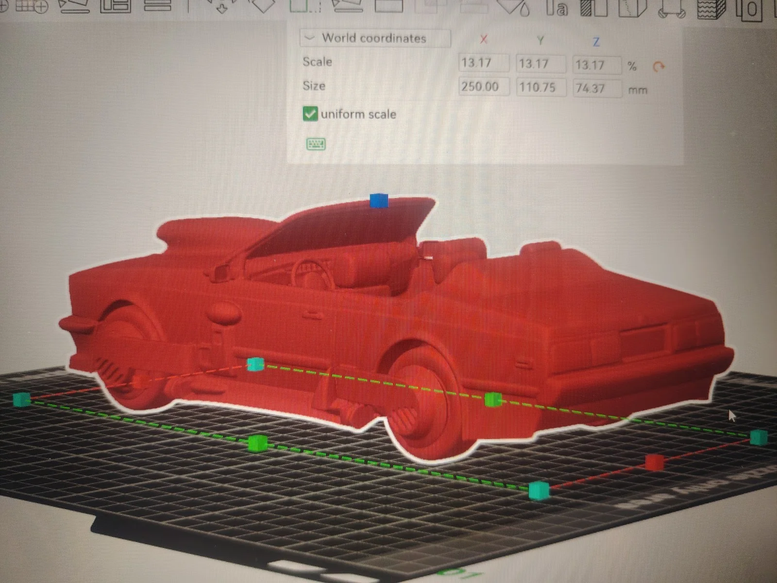 Back to the Future 3D Printed Biff Bmw, image 2