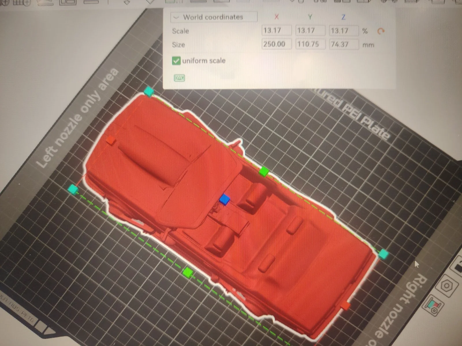 Back to the Future 3D Printed Biff Bmw, image 3