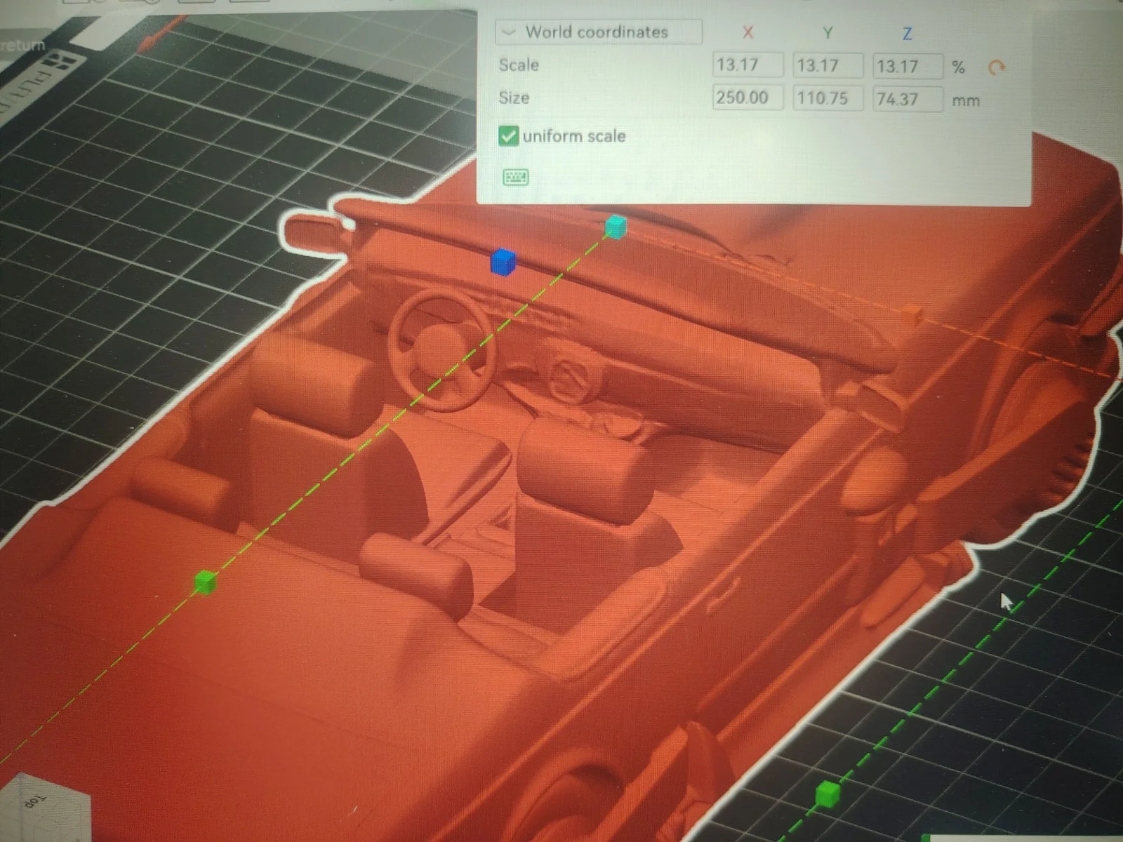 Back to the Future 3D Printed Biff Bmw, image 4