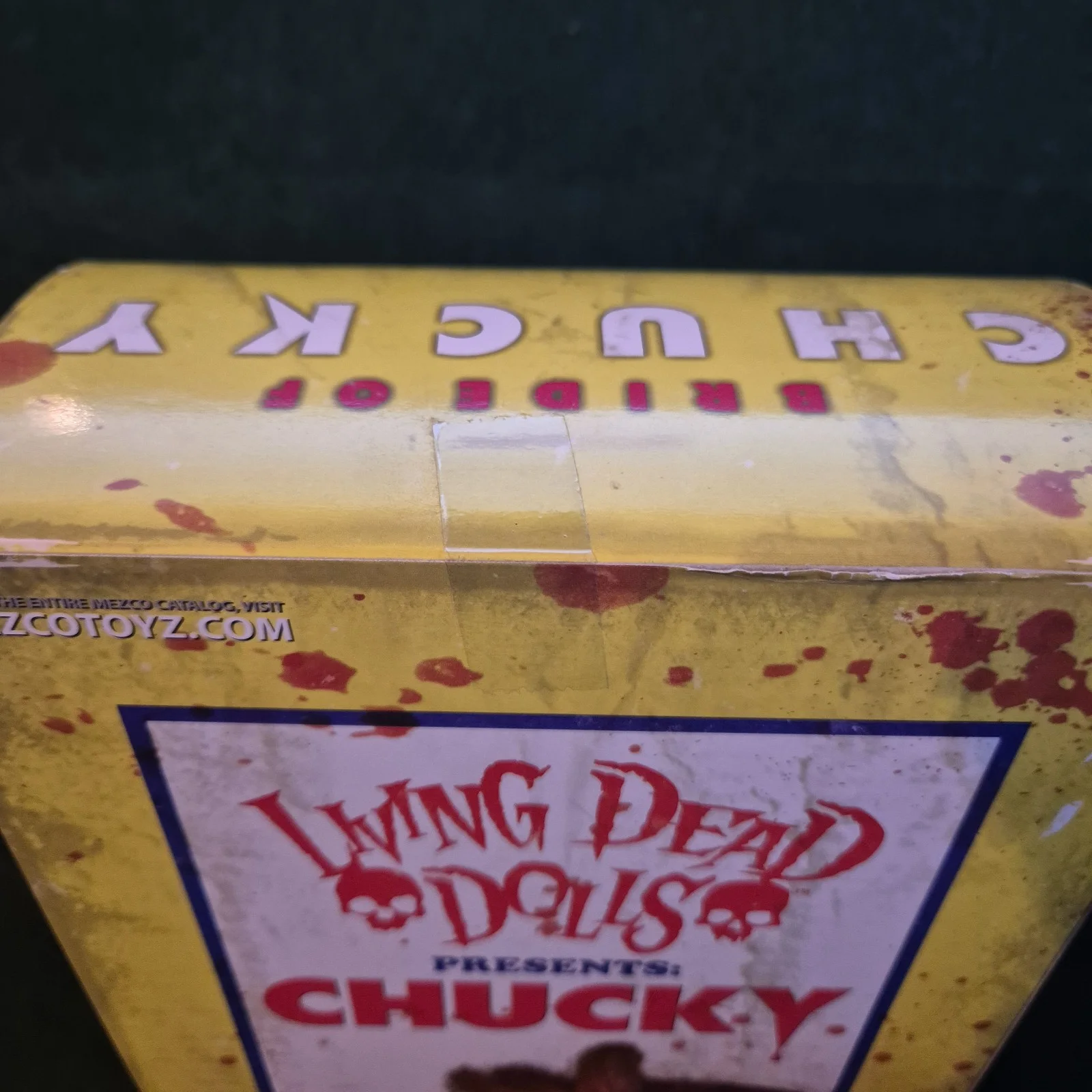 Mezco Living Dead Dolls Bride of Chucky Chucky Doll 10" 2012 MIB Sealed Mezco, изображение 5
