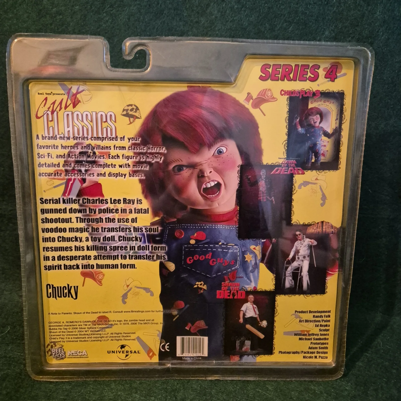 NECA Cult Classics Series 4 Chucky Child's Play 3 2006 MIB Sealed Unopened, изображение 3