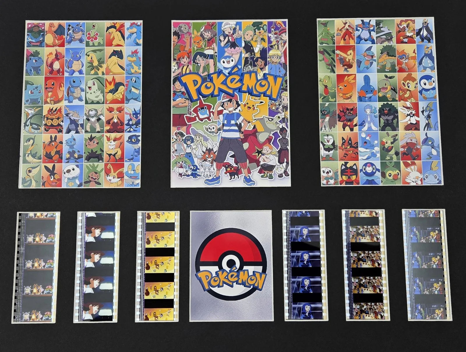POKEMON Original 35mm Film Cells set within Quality Wood Frame + COA, изображение 2