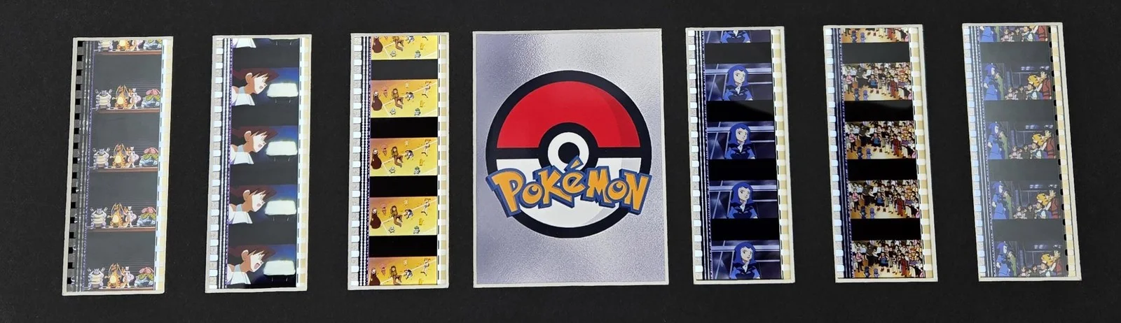 POKEMON Original 35mm Film Cells set within Quality Wood Frame + COA, изображение 3