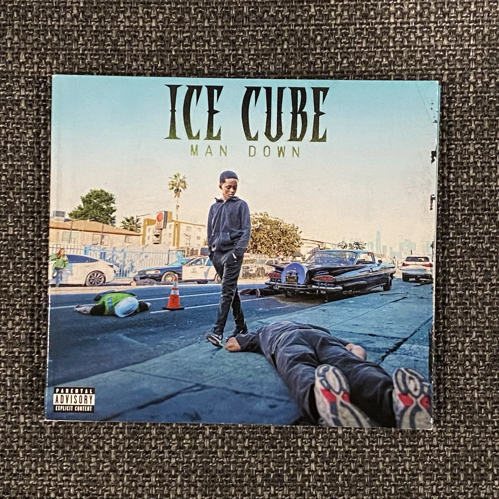 ICE CUBE NWA Signed Autographed MAN DOWN CD JSA COA Gangsta Rap Boyz N Tha Hood, изображение 3