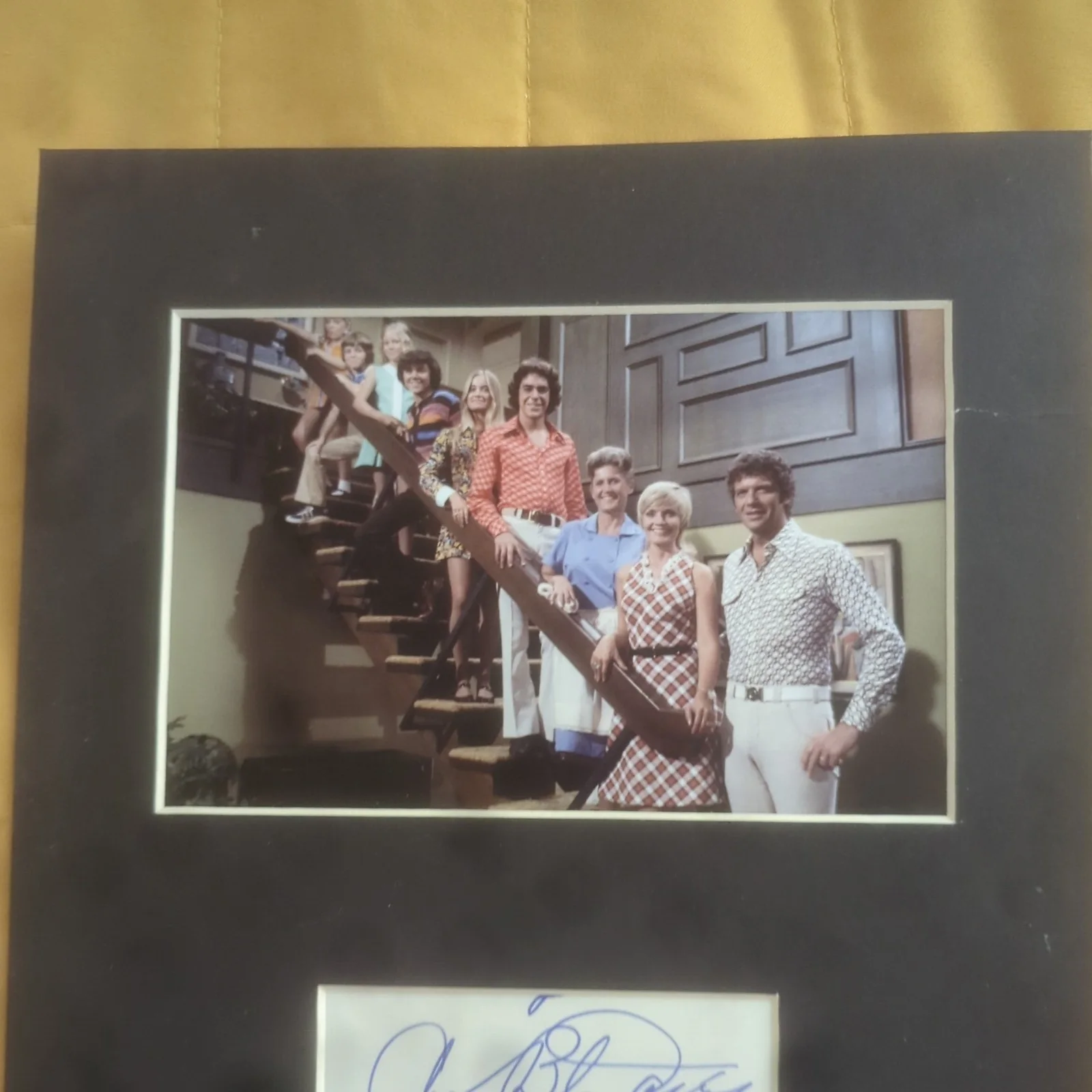 Ann B. Davis — ANN B. DAVIS -ALICE - AUTOGRAPHED SIGNED FAMILY PHOTOGRAPH BRADY BUNCH, изображение 5