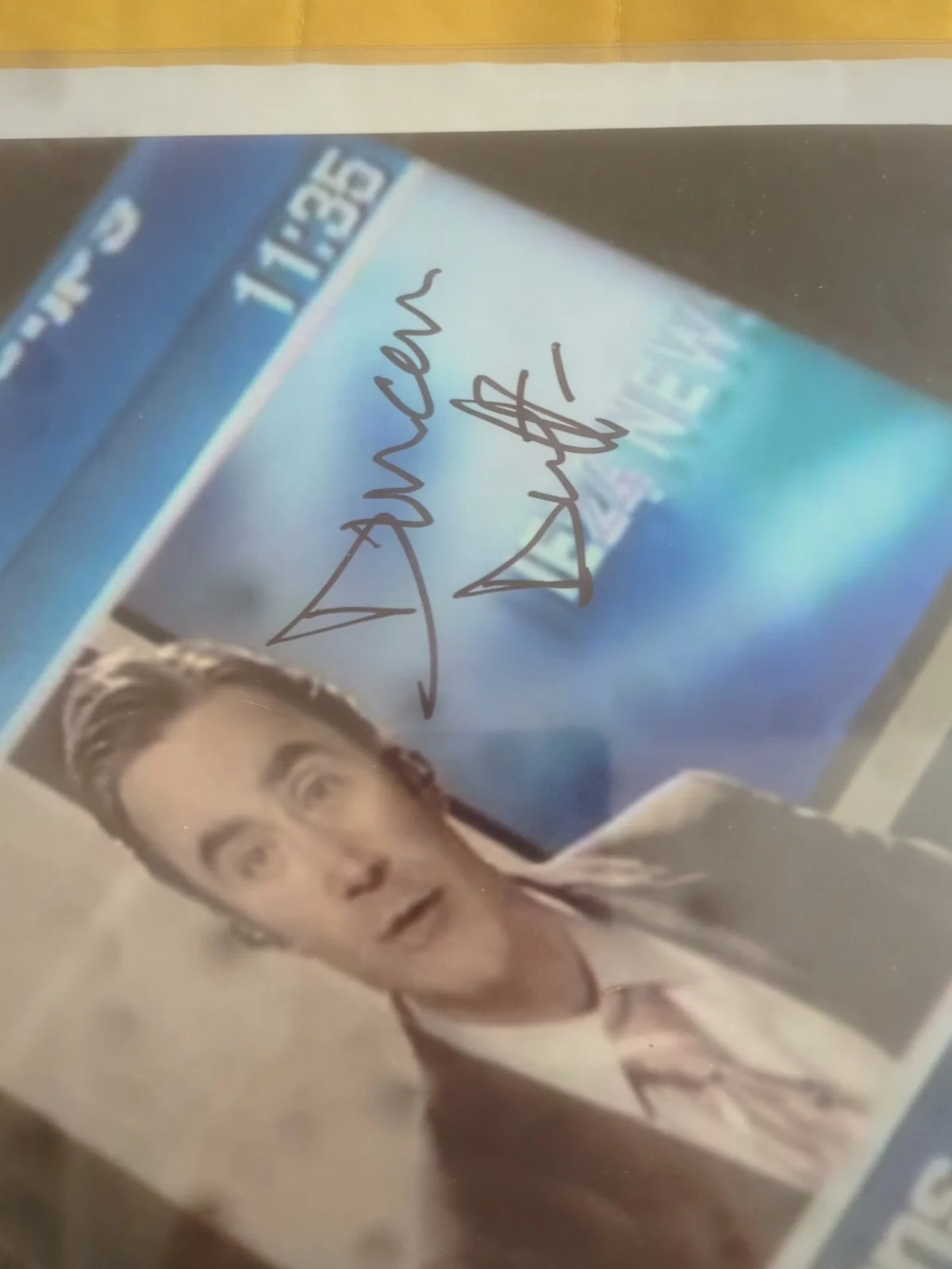 Duncan Duff 8x10 Signed Photo DR WHO Certificate Of Authenticity, image 3