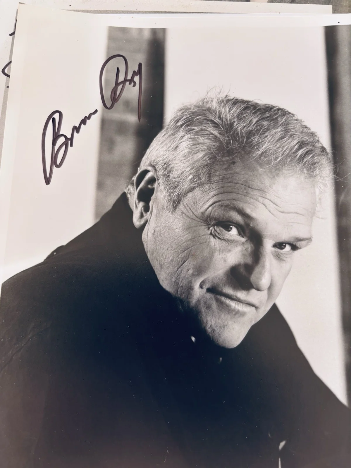 Brian Dennehy — Brian Dennehy signed 8”x10” B/W Photo Hand Signed. Classic