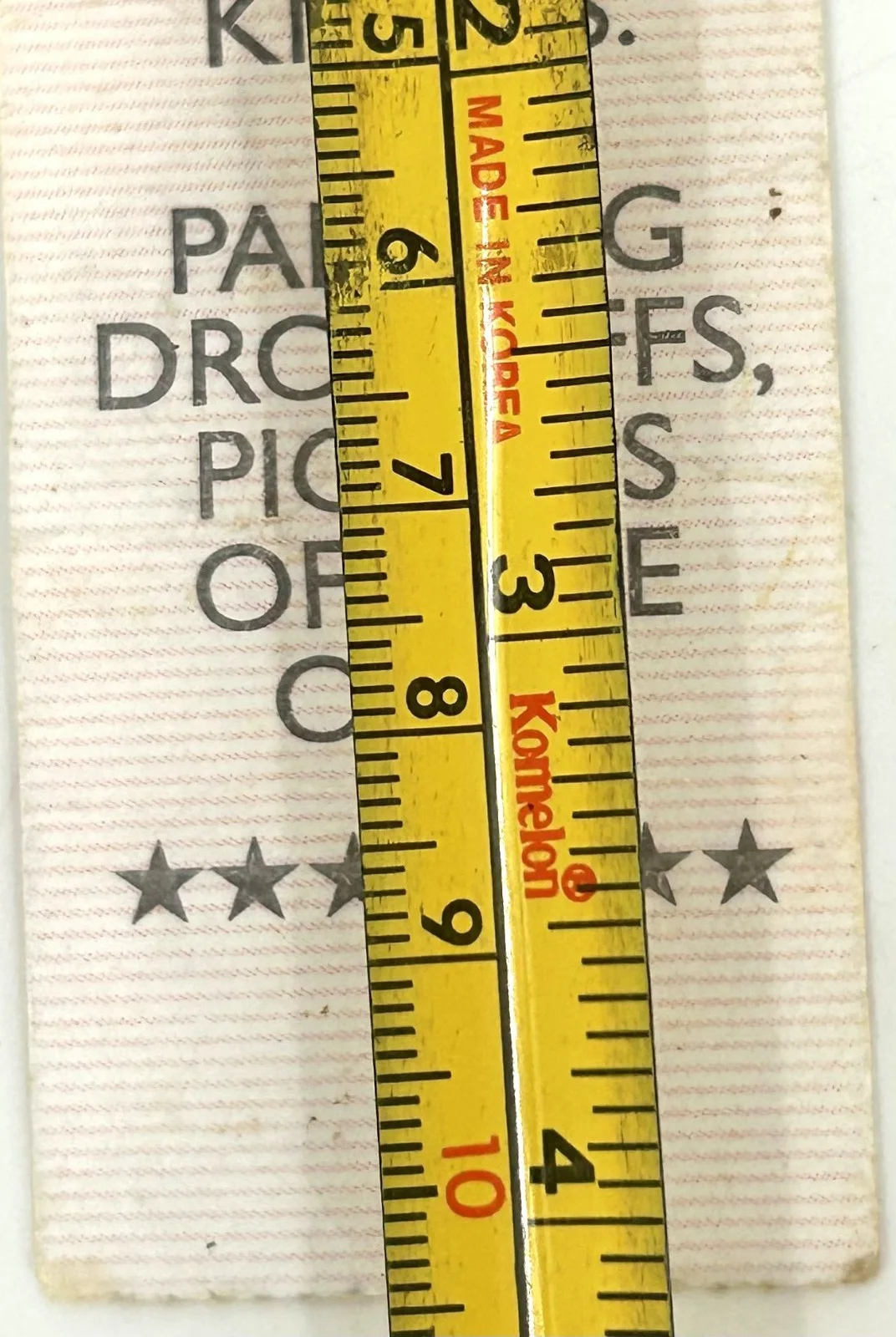 1999 SUGAR RAY Invasion Tour Hand Signed Ticket Stub - 1.5"x 4", image 4