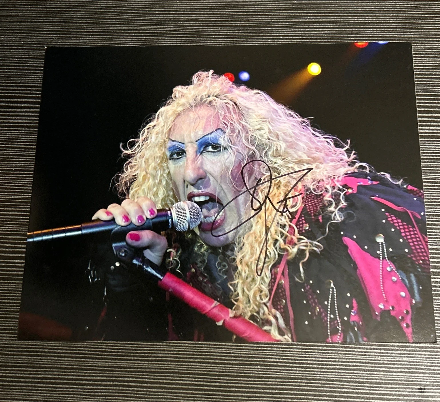 DEE SNIDER - TWISTED SISTER - Singer Signed Autographed 8x10 Photo AUTHENTIC D, изображение 2