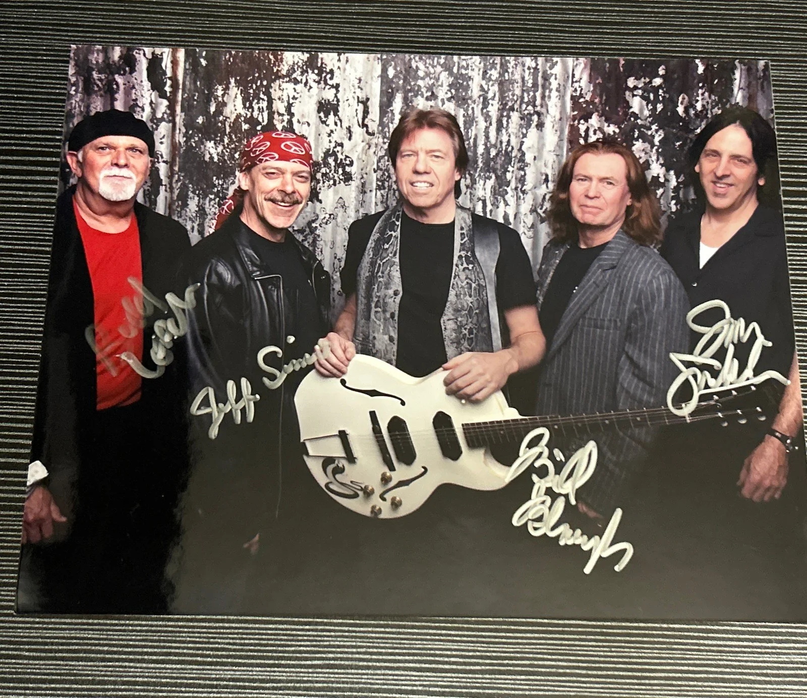 THE DESTROYERS Signed Autographed 8x10 Photo GEORGE THOROGOOD BAND, image 2