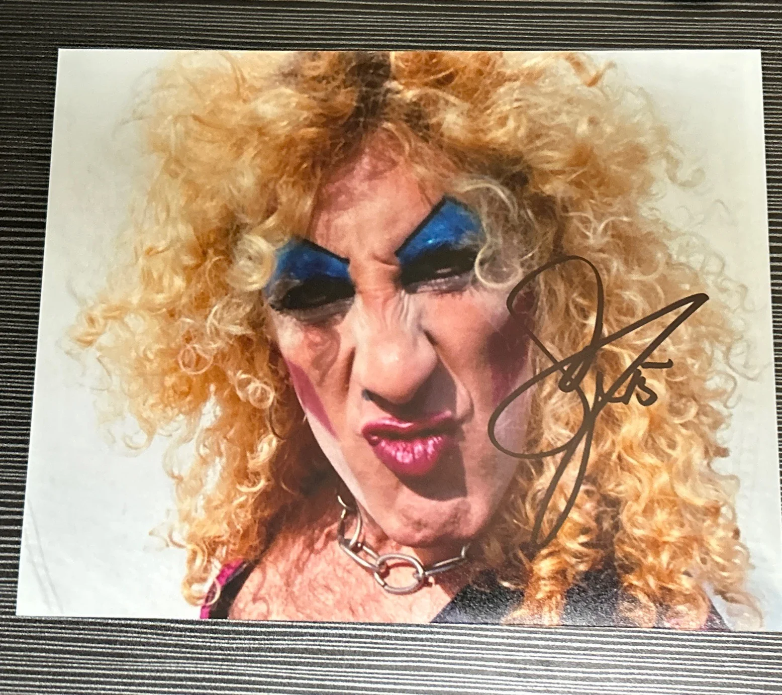 DEE SNIDER - TWISTED SISTER - Singer Signed Autographed 8x10 Photo AUTHENTIC E, image 2