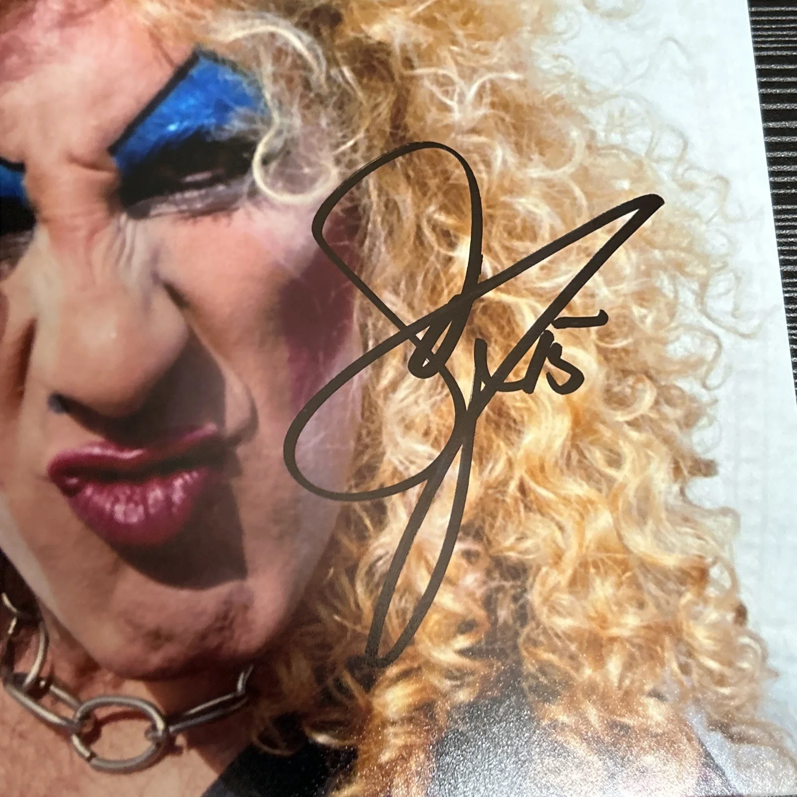 DEE SNIDER - TWISTED SISTER - Singer Signed Autographed 8x10 Photo AUTHENTIC E, image 3