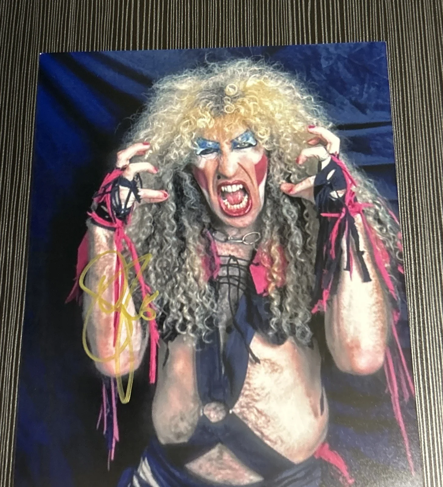 DEE SNIDER - TWISTED SISTER - Singer Signed Autographed 8x10 Photo AUTHENTIC B, image 2