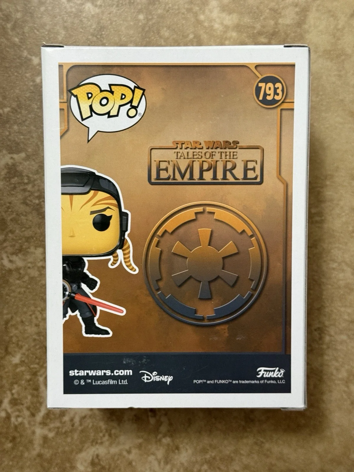 Rya Kihlstedt — Fourth Sister Funko Pop Signed By Rya Kihlstedt Star Wars Obi Wan SWAU COA, изображение 3