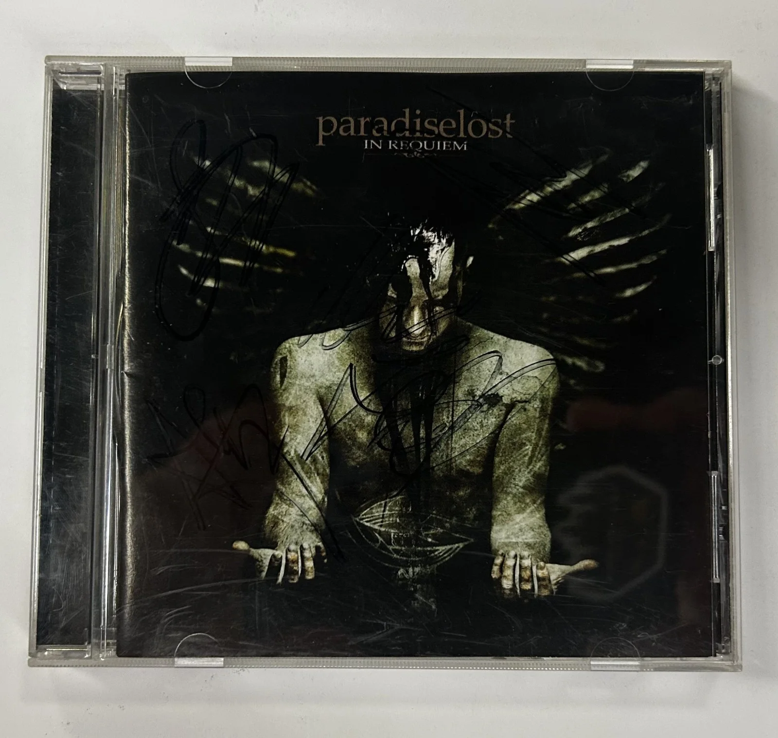 Paradise Lost CD Booklet Signed by Four Members Auto Autograph JSA COA, image 4