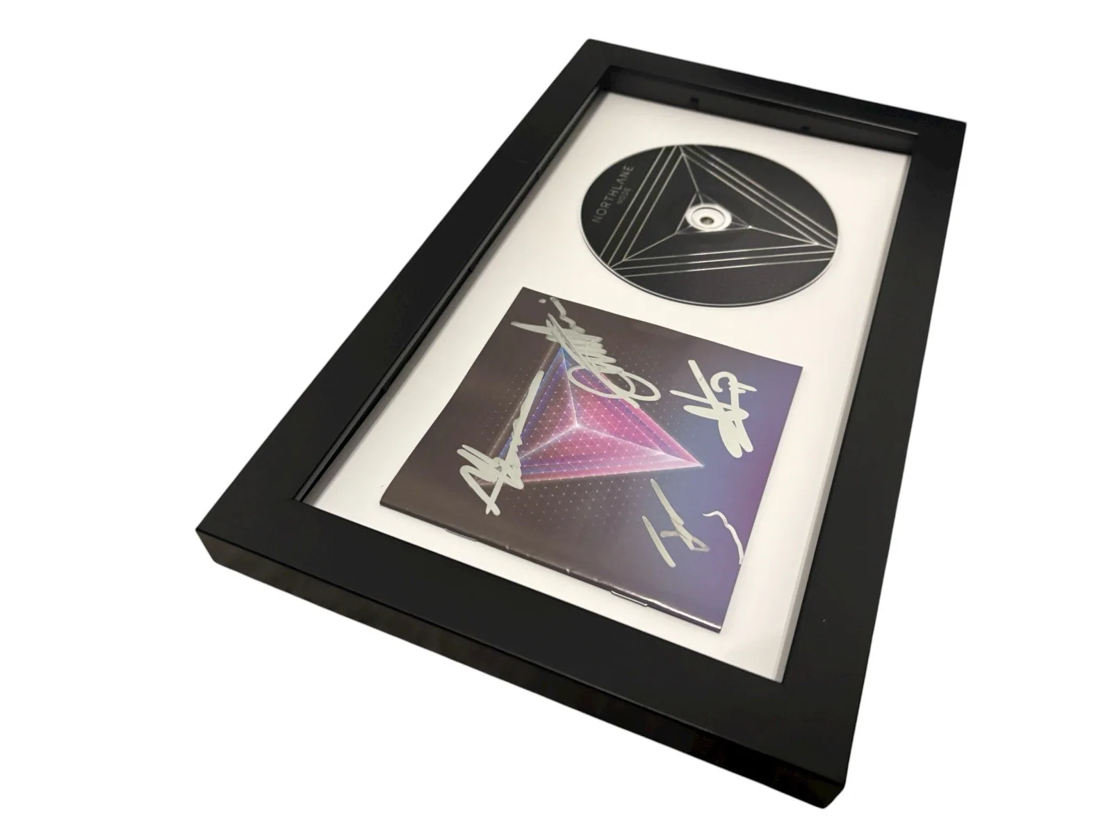 NORTHLANE SIGNED AUTOGRAPH x4 NODE FRAMED & MATTED CD MARCUS +3 w/ PROOF JSA COA, image 4