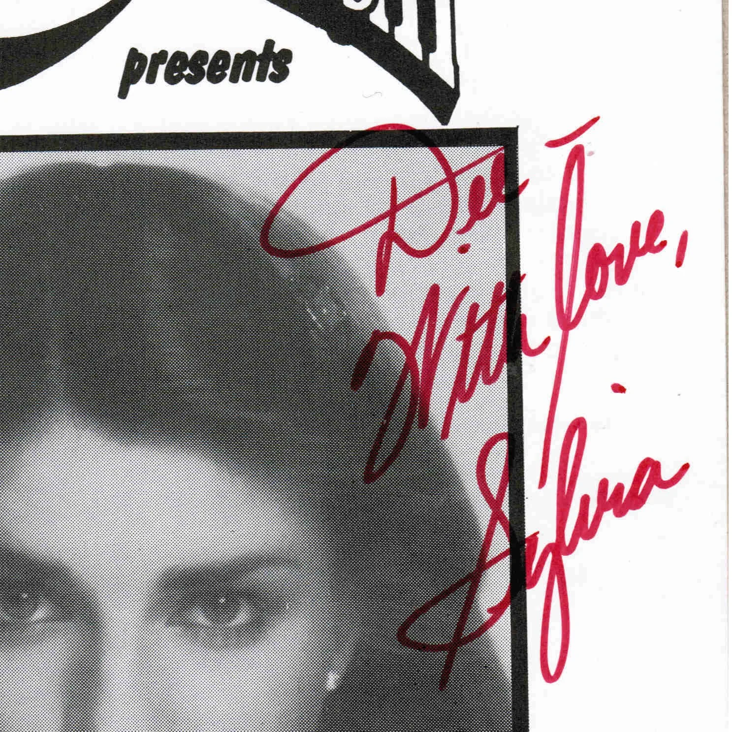 1981 Sylvia Signed Autograph Country Concert Program Brandywine Hall Greenfield, image 2