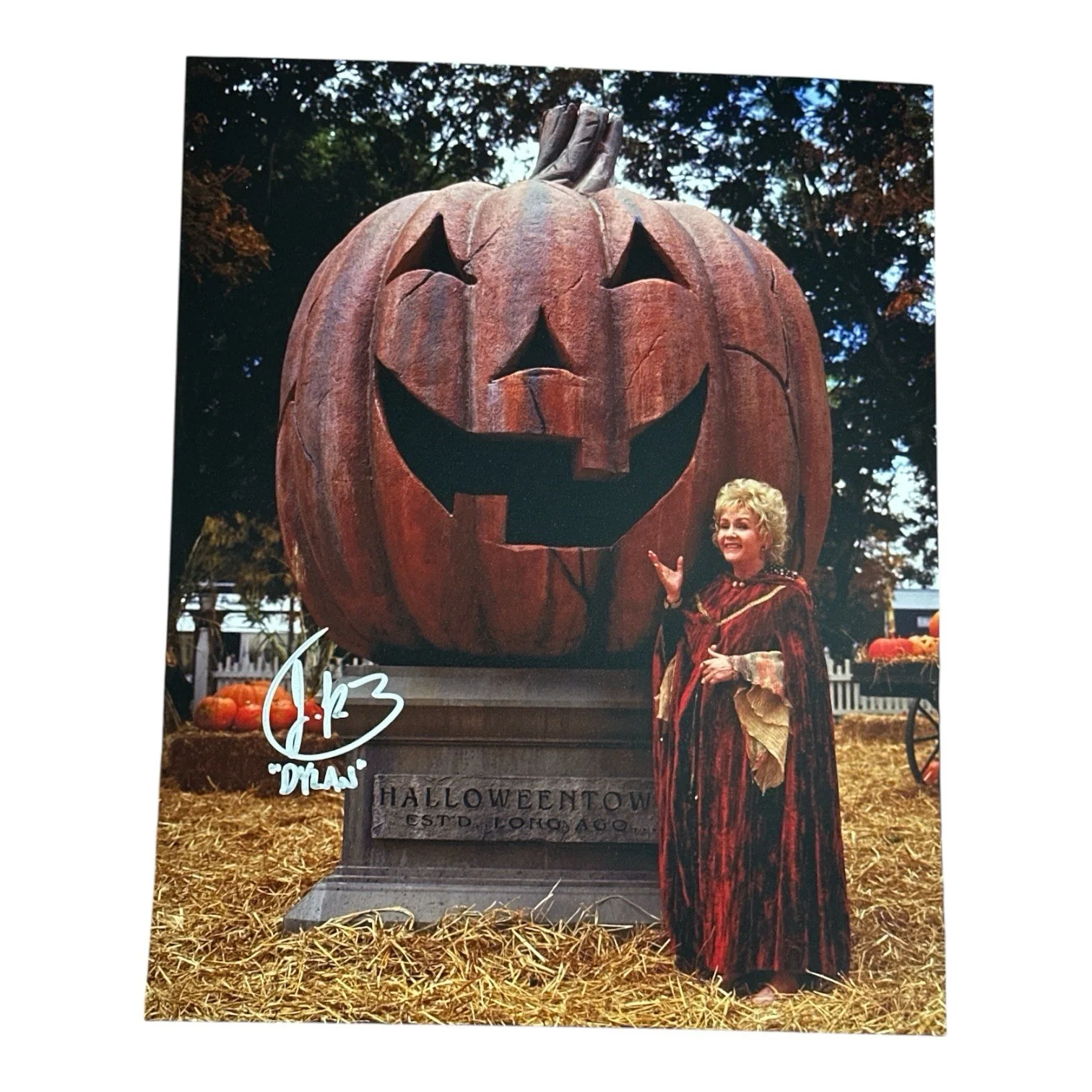 Joey Zimmerman — Joey Zimmerman Signed Autograph 8x10 Photo Dylan on Disney's Halloweentown PROOF