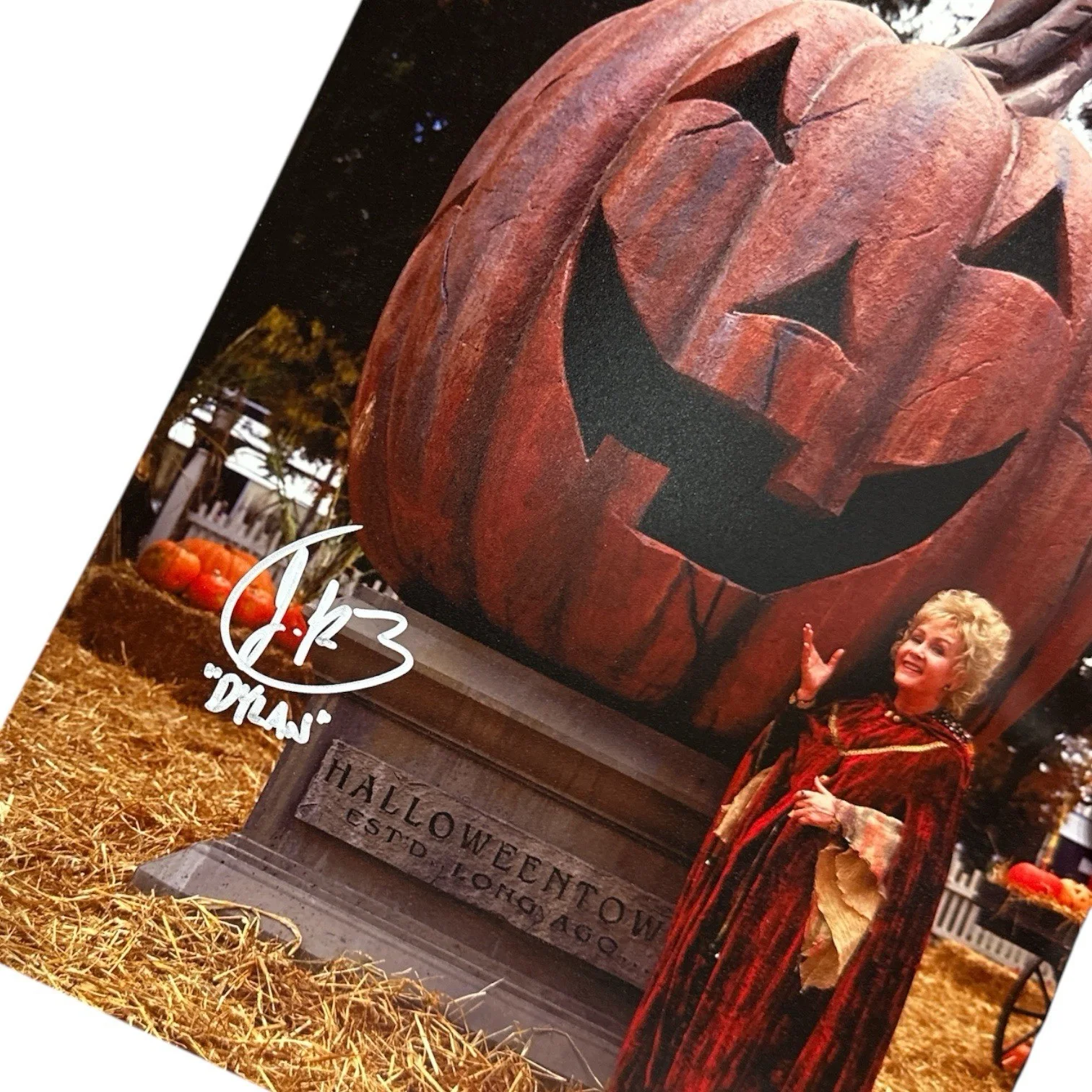Joey Zimmerman — Joey Zimmerman Signed Autograph 8x10 Photo Dylan on Disney's Halloweentown PROOF, image 2