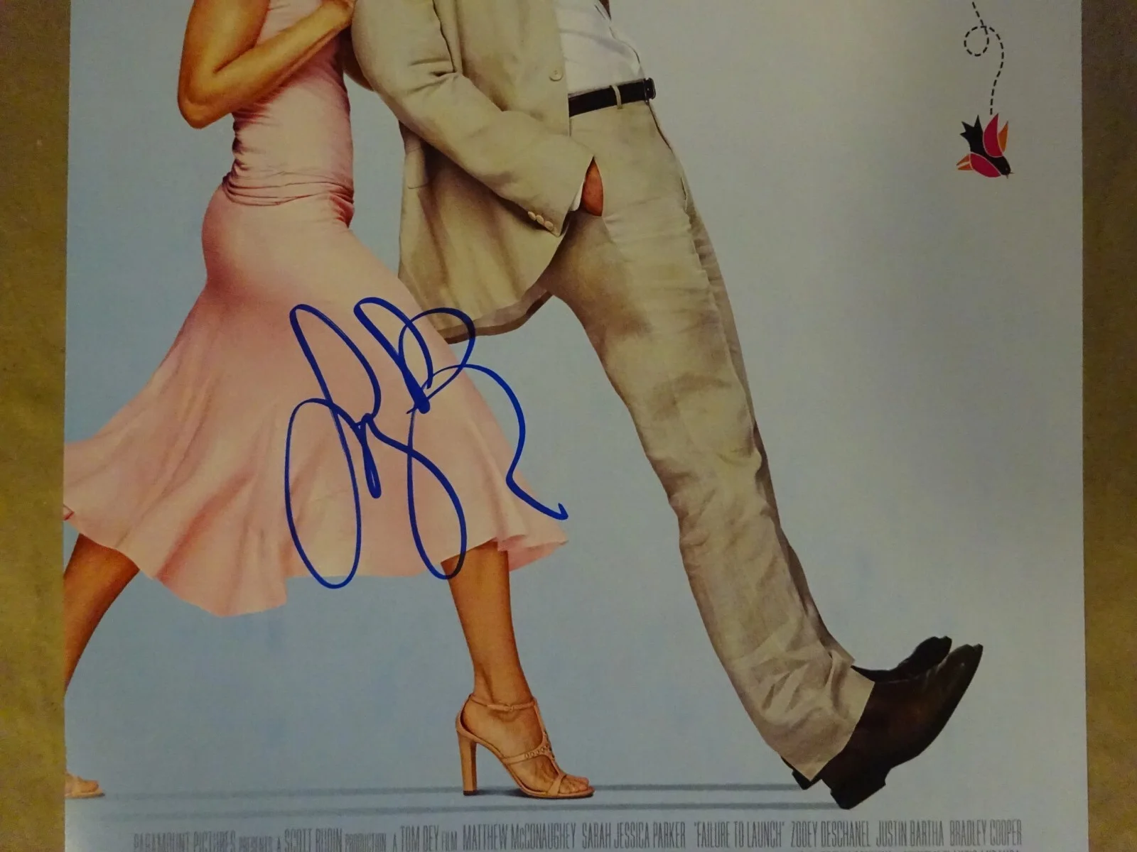 Sarah Jessica Parker — Signed Sarah Jessica Parker Autographed 11"x17" Failure To Launch Photo BAS COA, image 4