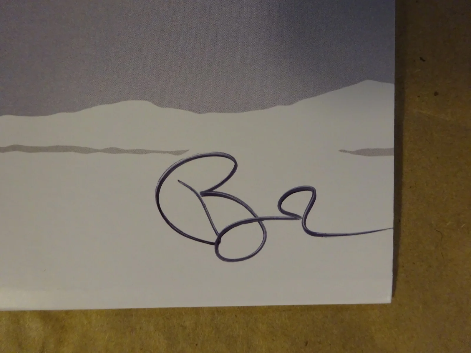 Signed Ben Folds Autographed Sleigher Christmas Album Cover Beckett BAS COA, изображение 5