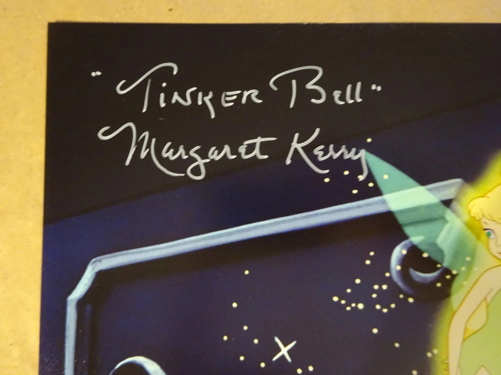 Margaret Kerry — Signed Margaret Kerry Autographed 8"x10" Photo Tinker Bell JSA COA, изображение 3