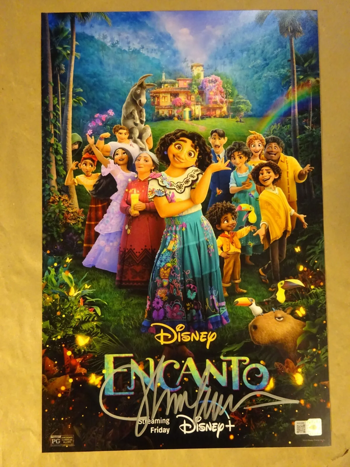 John Leguizamo — Autographed John Leguizamo Signed 11"x17" Photo Encanto Bruno OC Celebrity COA
